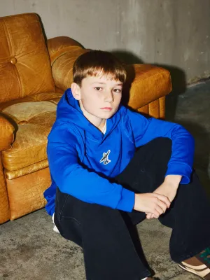 KIDS sweater hoodie - NEO - blauw