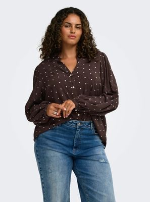 + Top / blouse - RAYA - bruin
