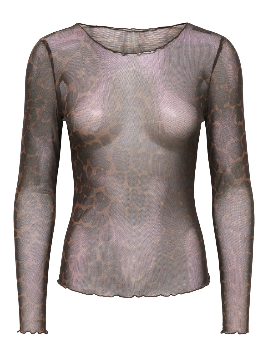 Mesh top - ELSA - leopard Mesh top - ELSA - leopard