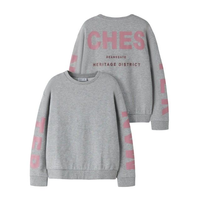 KIDS sweater - NOKKI - grijs