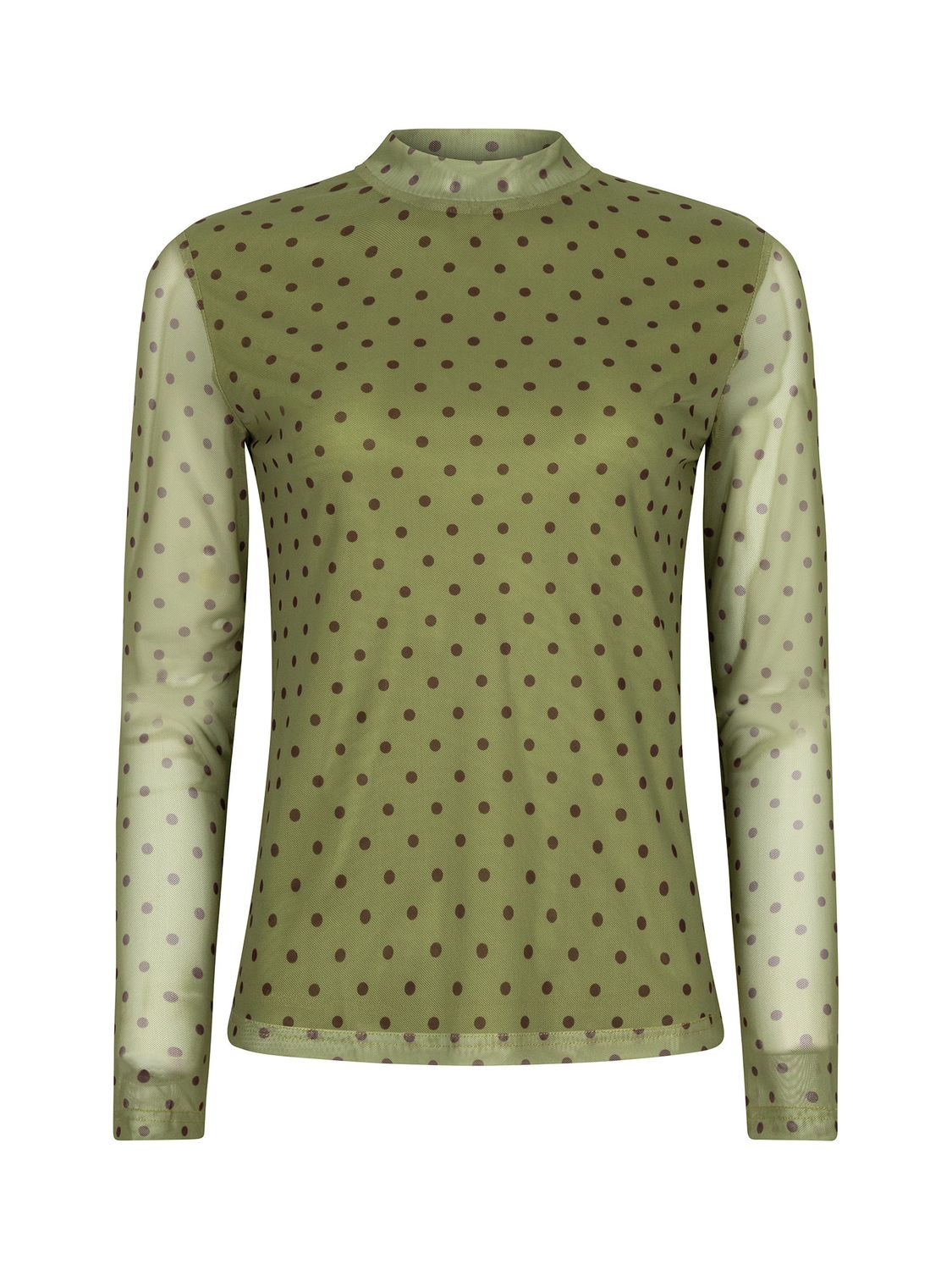 Mesh top YDENCE - BAILEY - groen