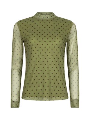 Mesh top YDENCE - BAILEY - groen