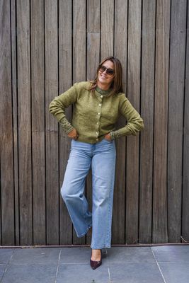 Mesh top YDENCE - BAILEY - groen
