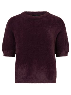 Knitted top YDENCE - MARY - bordeaux Knitted top YDENCE - MARY - bordeaux