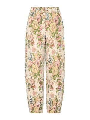 Barrel broek YDENCE - JOVIE - beige