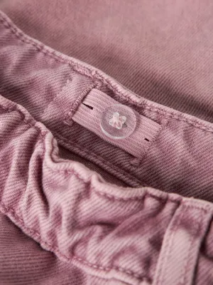 KIDS Rok jeans - SARA - roze