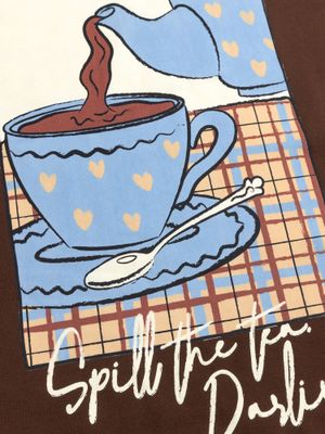 Sweater YDENCE - SPILL THE THEA -  bruin