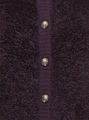 Cardigan / vest mouwloos - EIRA - bordeaux