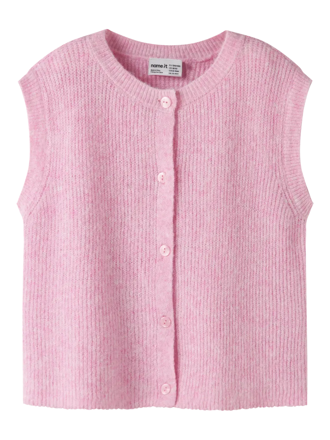 KIDS Losse mouwloze vest - OANJA - roze