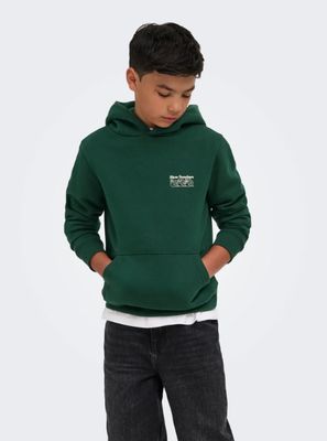 KIDS sweater hoodie - CERES - groen