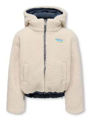 KIDS omkeerbare jas - MARIA - blauw