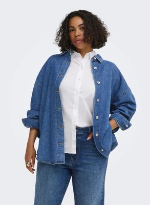 + Jacket / shirt - MAUREEN - medium blue denim