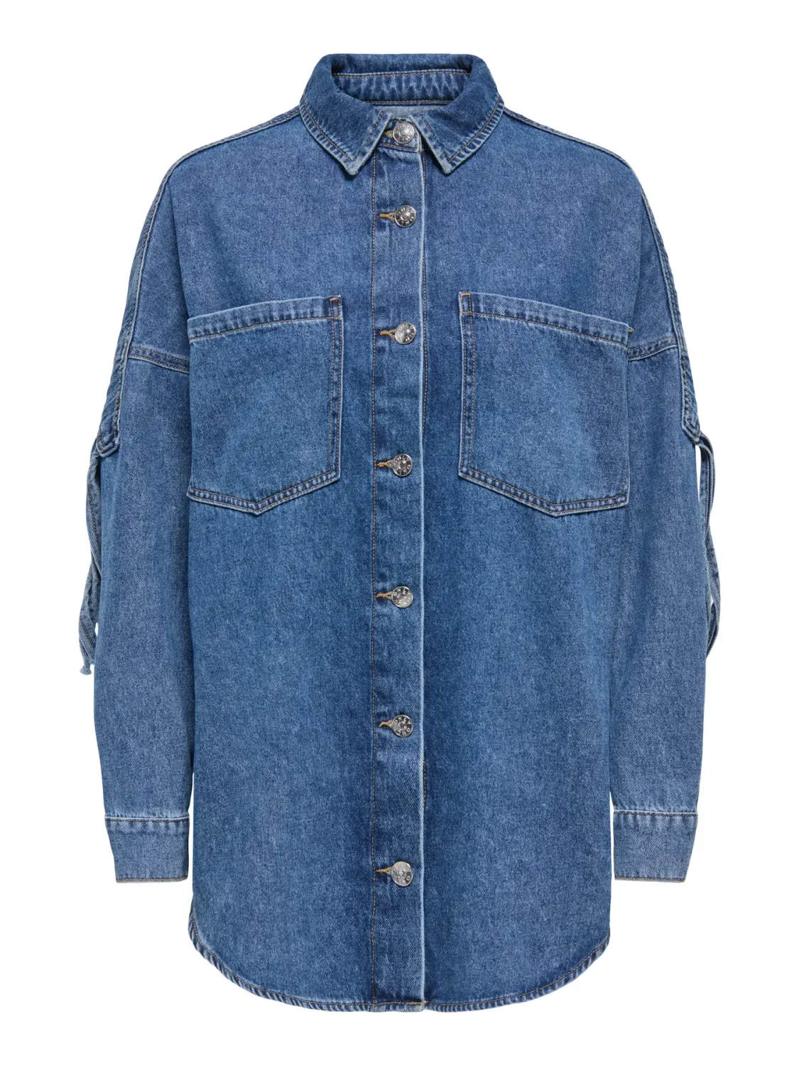 + Jacket / shirt - MAUREEN - medium blue denim + Jacket / shirt - MAUREEN - medium blue denim