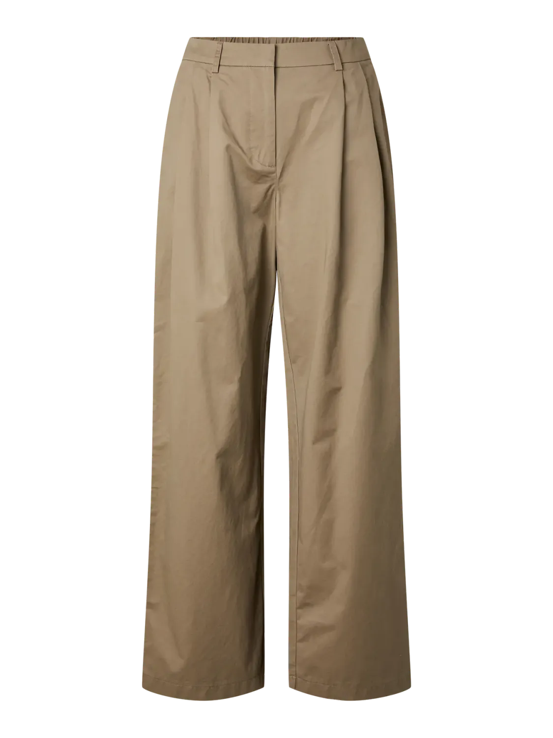 Wijde broek - PAM - greige Wijde broek - PAM - greige