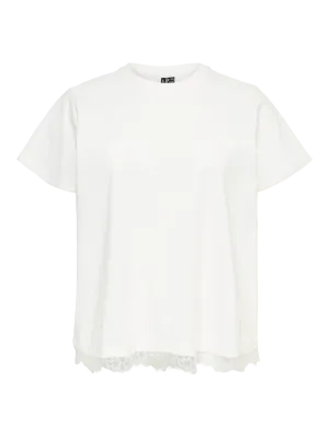 + Top / shirt - SARA METTE - wit