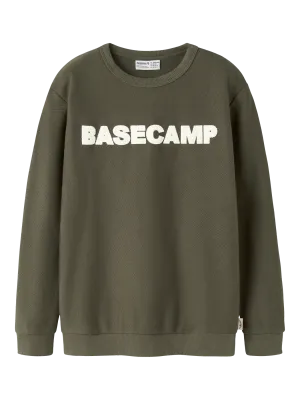 KIDS sweater - OWEN - kaki