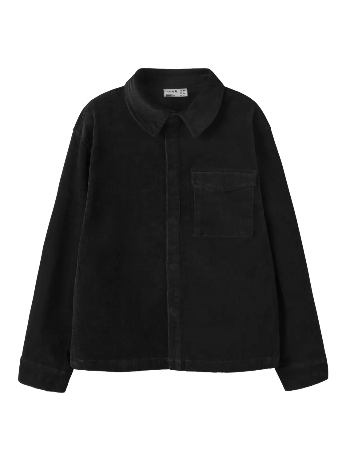KIDS overshirt / hemd - AARON - zwart