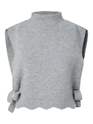 Poncho trui - AUTUMN - grijs