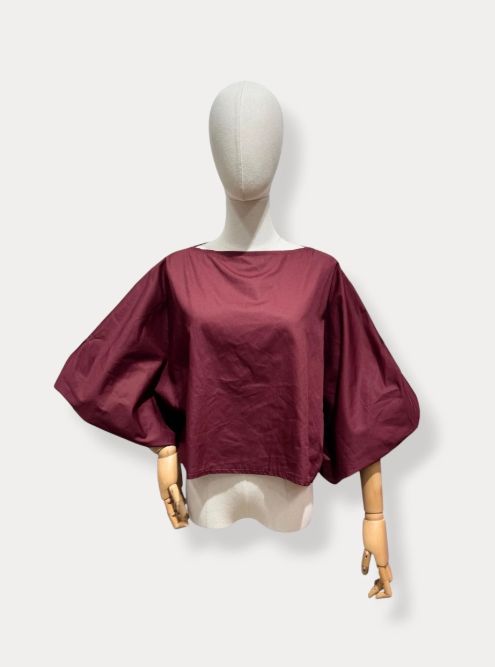 Blouse - JOLLIE - donkerrood Blouse - JOLLIE - donkerrood