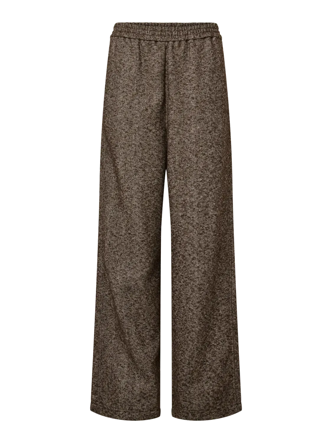 Wijde broek - ALBERTE - bruin Wijde broek - ALBERTE - bruin