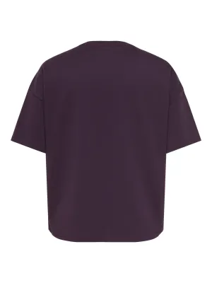+ Shirt / Sweater met korte mouw - CORA - plum perfect