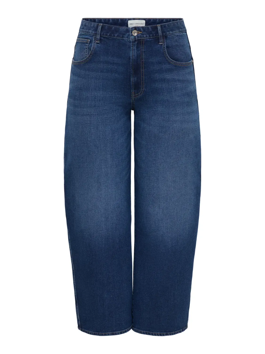 + Barrel fit jeans - SNOW - dark blue denim + Barrel fit jeans - SNOW - dark blue denim