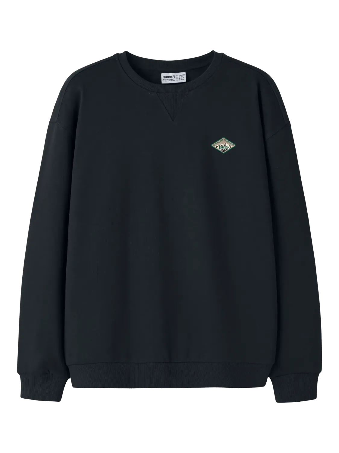 KIDS sweater - OLAN - zwart