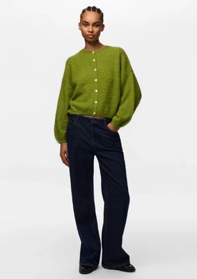 Cardigan / gilet - ALLIE - groen