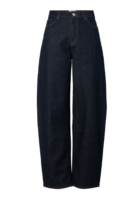 Barrel jeans - GRACE - donkerblauw