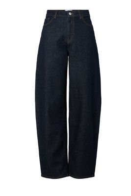 Barrel jeans - GRACE - donkerblauw Barrel jeans - GRACE - donkerblauw