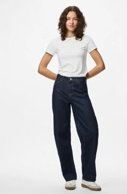 Barrel jeans - GRACE - donkerblauw