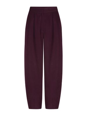 Barrel broek YDENCE - BLYTHE - aubergine