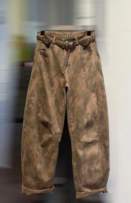 Barrel camo broek - VANILLA - leger