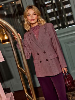 Blazer YDENCE - NEVESSA - ruitjes