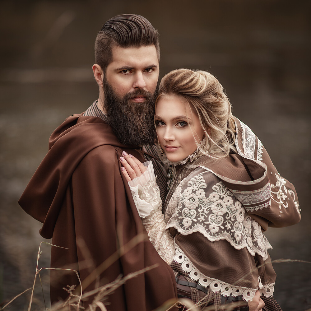 Video tutorials &quot;Portrait of man and women&quot;