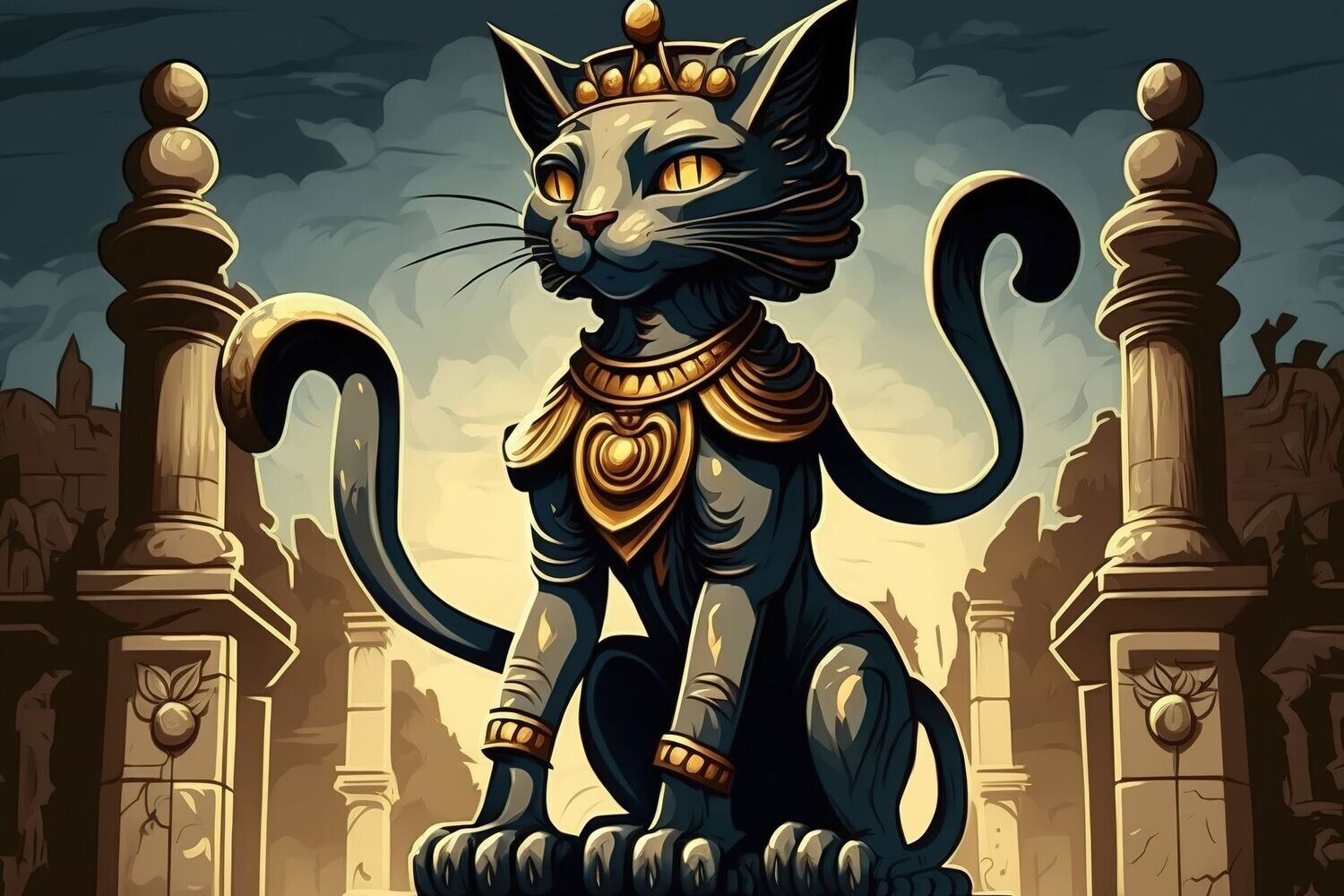 Die Weihe von Göttin Bastet ®  - Angelica Saerbeck - HANDBUCH IN DEUTSCHER SPRACHE