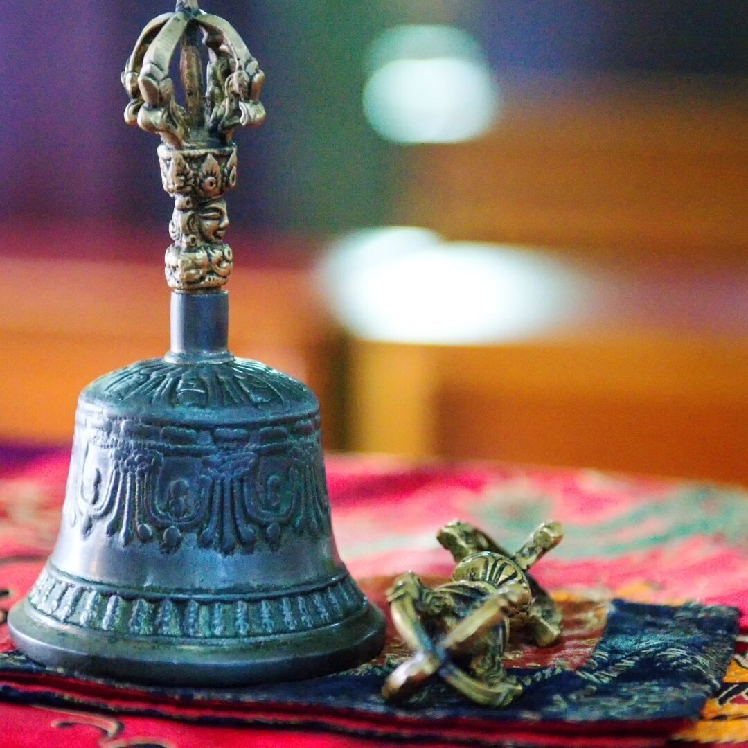 TIBETAN BELL  CLEANING ENERGY  - by Manuela Fasoli - 2023