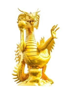 Die Energie des goldenen Glücksdrachen ®  -  Angelica Saerbeck - HANDBUCH IN DEUTSCHER SPRACHE