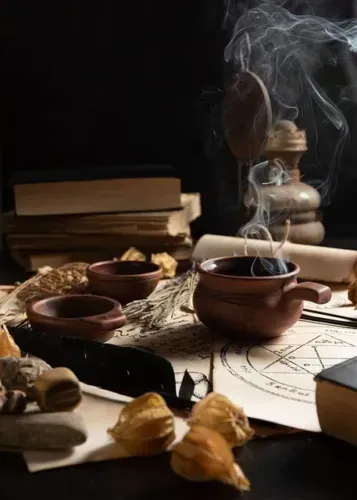 HEXEN SET REIKI MEISTER - WITCHY KIT REIKI MASTER - MANUAL IN ENGLISH OR IN GERMAN