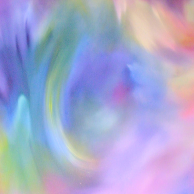 RECONNECTION OF RAINBOW TITANIUM BLUE FLAME - Ramón Martínez López