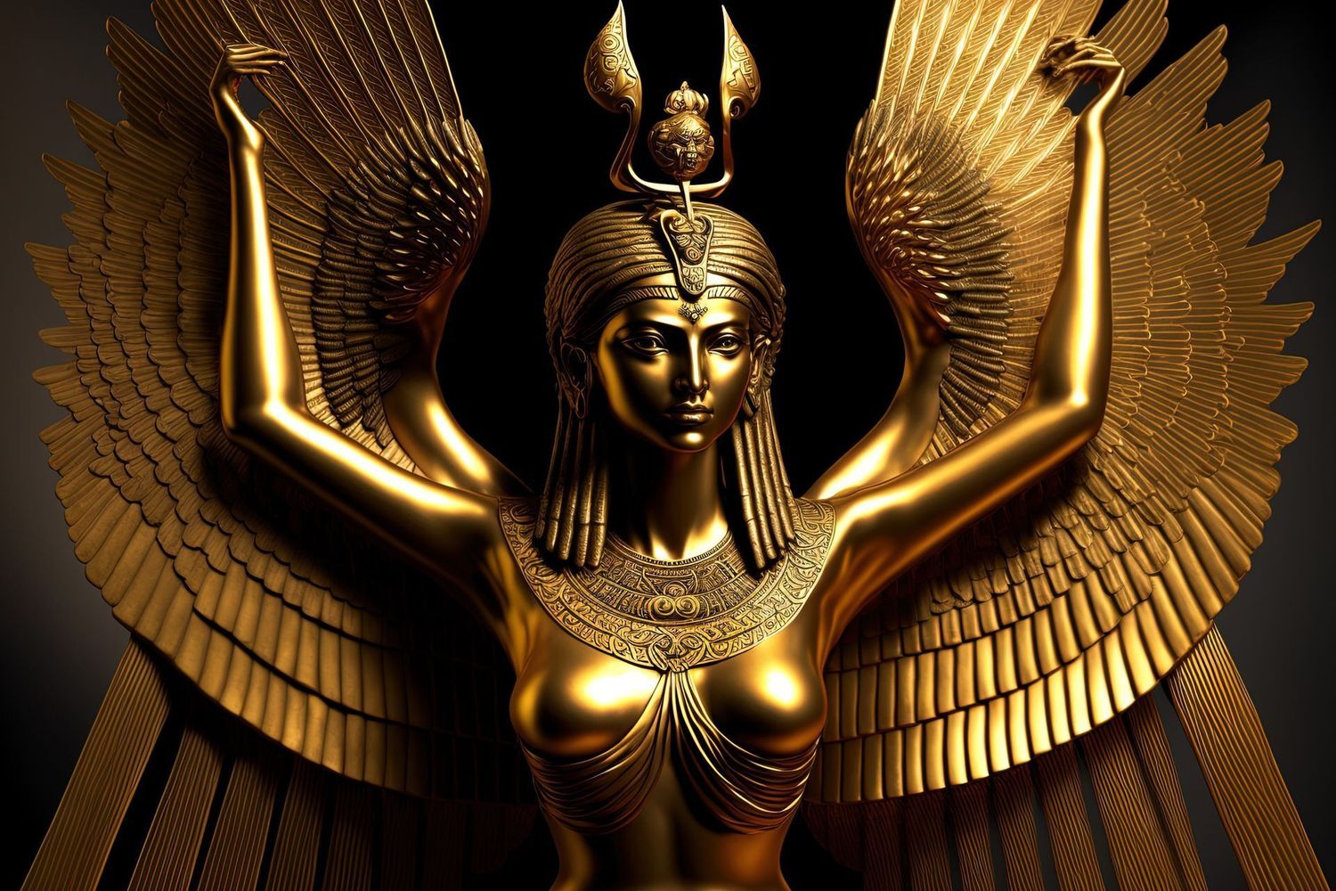 Golden dragon love empowerment plus Egyptian golden tara empowerment  - by Ramón Martínez López