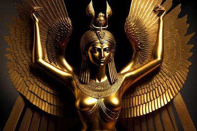 Golden dragon love empowerment plus Egyptian golden tara empowerment  - by Ramón Martínez López
