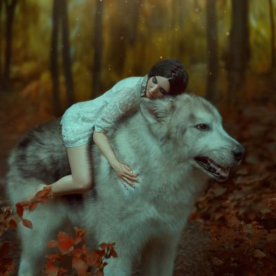 Elven Wolf of Magic - by Ekaterina Fedosova - 2024 Elven Wolf of Magic - by Ekaterina Fedosova - 2024