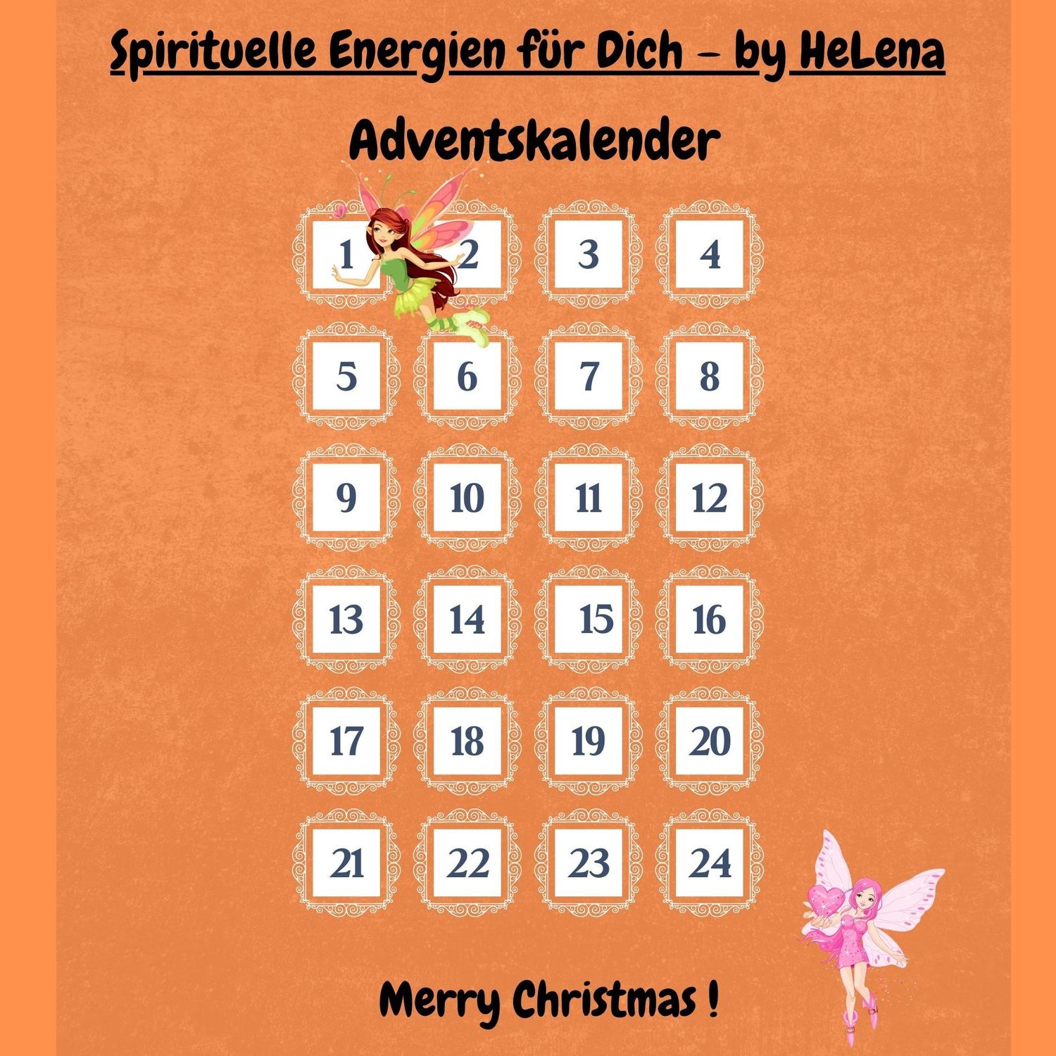 SPIRITUELLE ENERGIEN BY HELENA - ADVENTSKALENDER - WÄHLE 24 Energiesysteme 🙏🎅 🎁 ZAHLE 10 ERHALTE 14 GRATIS