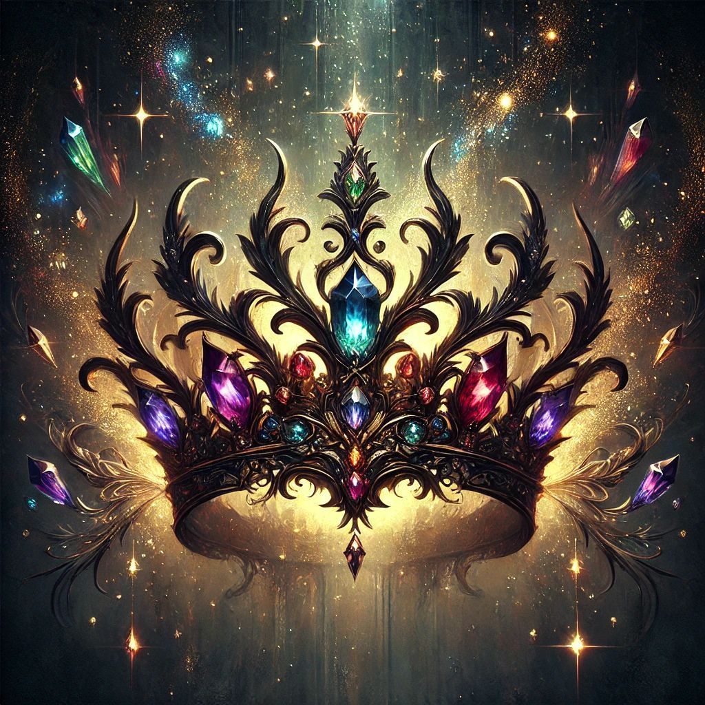 Hexenkrone der magischen Kristalle – Crown of Witch’s by Magic Crystals – Ekaterina Fedosova – 2025 – DE