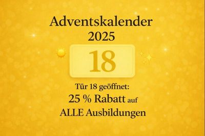 ? Door 18 – 25% Discount on All Trainings ?? German