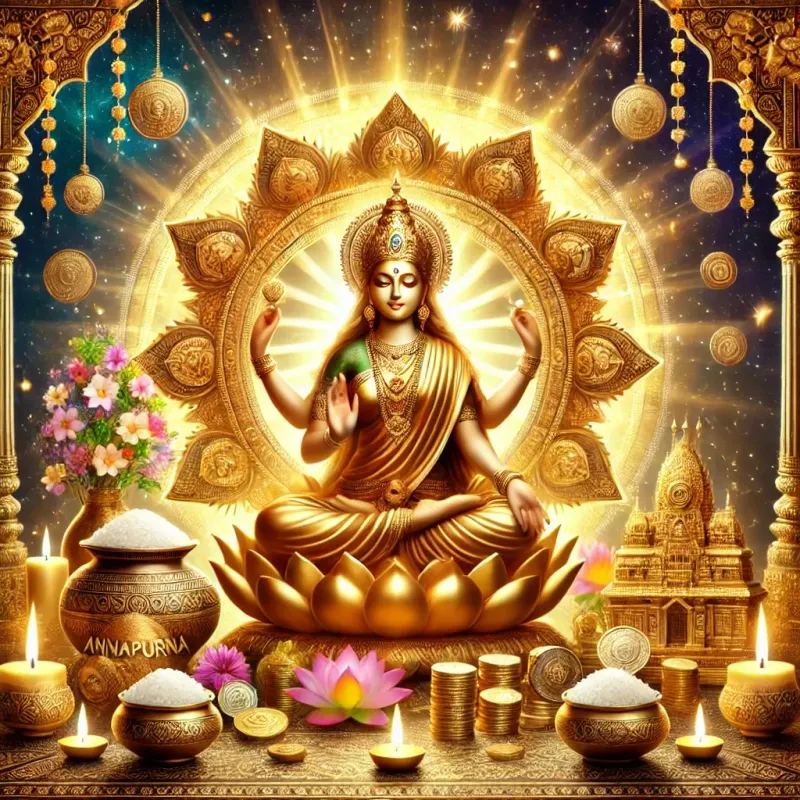 ANNAPURNA - GÖTTIN DES WOHLSTANDS - Daelyn Wolf ANNAPURNA - GÖTTIN DES WOHLSTANDS - Daelyn Wolf