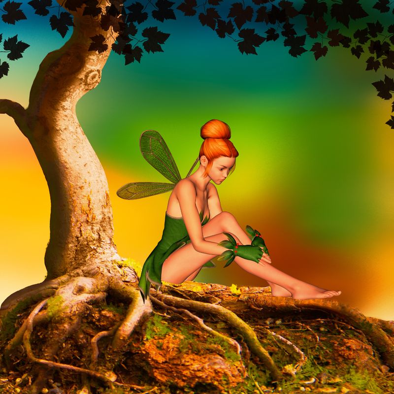 Feen-Reiki – Heilung, Liebe und Fülle  - Daelyn Wolf - 2023 - Manual in English or in German