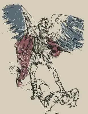 ERZENGEL GABRIEL WASSER-ZAUBERSPÜLUNG - ARCHANGEL GABRIEL WATER SPELL FLUSH - MANUAL IN ENGLISH OR IN GERMAN