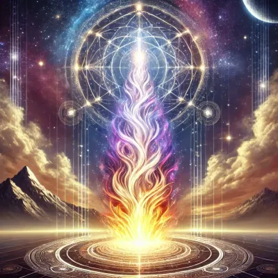 999 Sacred Flame Power Force  - by Hari Andri Winarso - 2023